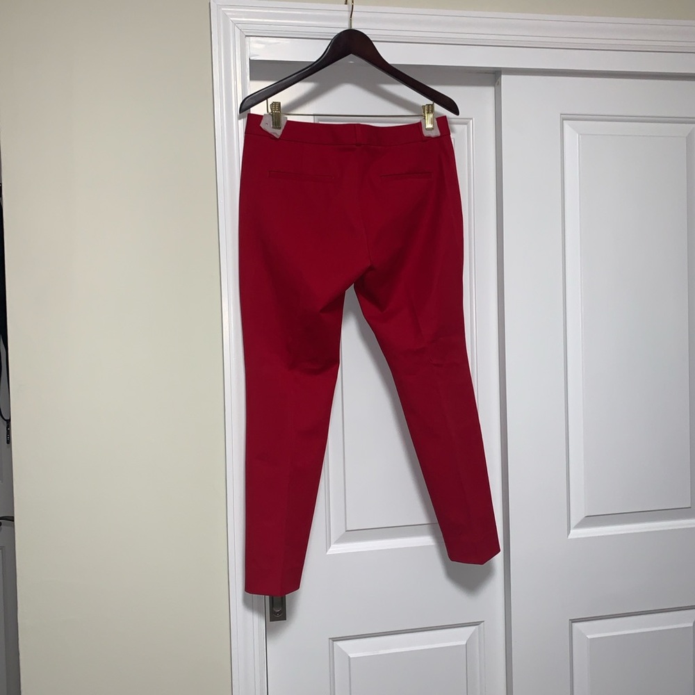Banana Republic Red Sloan Pants great condition - Picture 2 of 13